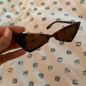 Brand new Brown cat eye sunglasses